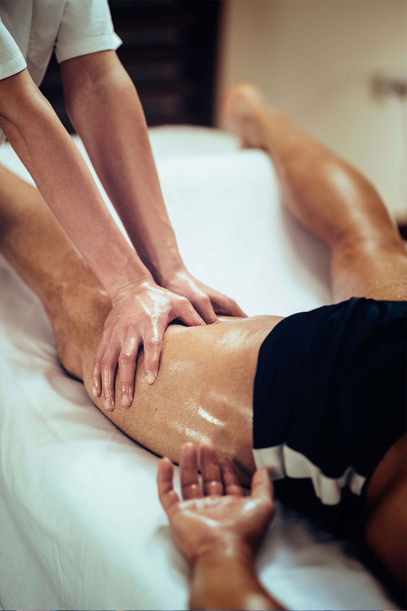 Massage récupération sportive